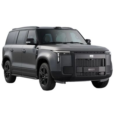 좋은 가격 하이브리드 연료 Jishi 01 2023 다재다능 7석 버전 에너지 차량 중형 대형 SUV 최고 속도 200Km/h 2023 REEV 자동차 온라인으로