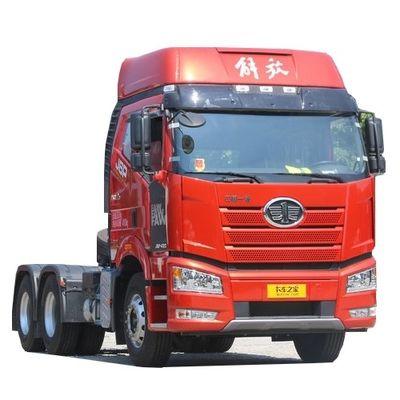 좋은 가격 FAW J6P Jiefang 트랙터 트럭 6x4 중량 트랙터 단위 엔진 중량 화물 운송용 트럭 온라인으로