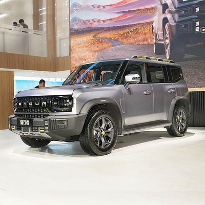좋은 가격 2023 Jetour Traveler 4WD 2.0T AWD SUV 터보 엔진 자동 기어 박스 가죽 좌석 유로 VI 컴플라이언스 ABS 4 실린더 온라인으로