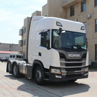 좋은 가격 2023 스카니아 트랙터 헤드 트럭 G450 450HP G500 500HP 6X4 6*4 수출 시장 세그먼트 물류 운송 온라인으로