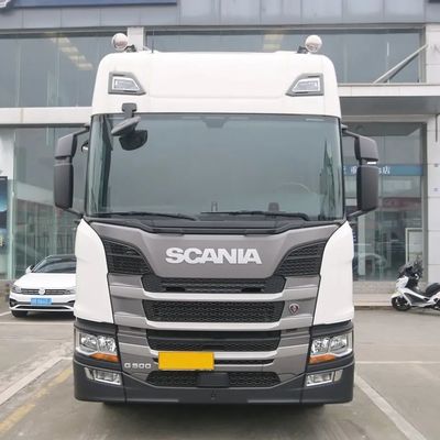 좋은 가격 반 줄 2023 메르세데스 CNG 트럭 트레일러 헤드 스캔-IA G440 VOL-VO FM10 시트랙 트랙터 트럭 0km 사용 된 트랙터 트럭 온라인으로