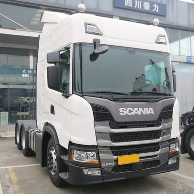 좋은 가격 6*4 CNG 트럭 스캐니아 G440 트랙터 트럭 0km 사용 된 스캐니아 트럭 좋은 상태 2023 전자 안정 제어 시스템 온라인으로