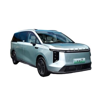 좋은 가격 4907*1885*1768mm 맥수스 Mifa 7 순수 전기 7 좌석 MPV 중고 자동차 비즈니스 필요 좌측 운전 온라인으로