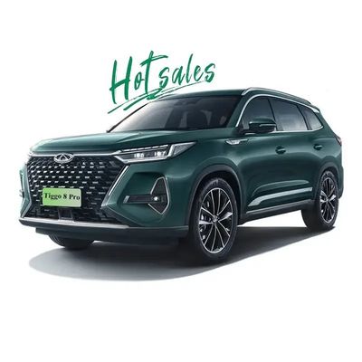 좋은 가격 2023 체리 티고 8 프로 에너지 SUV 전기 직물 터보 어두운 연료 및 전기 조정 외면 후면 거울 온라인으로