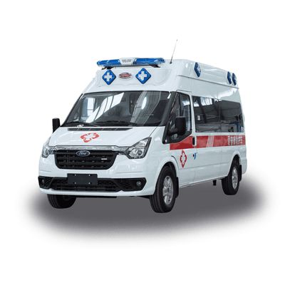 좋은 가격 포드 메디컬 다이렉트 공급 구급차 제2형 4x4 밴 환자를 운반하기 위한 구조 차량 디젤 연료 후방 트랙 1704mm 온라인으로