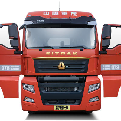 좋은 가격 10 타이어 ABS SinoTRUK SITRAK G7S 무거운 트럭 고급 버전 540HP 6x4 CNG 트랙터 및 중량 트럭 온라인으로