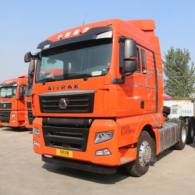 좋은 가격 커민스 엔진 2024 시트랙 G7 중형 트럭 6*4 왼손 운전 6x4 유로 V 430HP 0km 사용 트랙터 트럭 성능 온라인으로