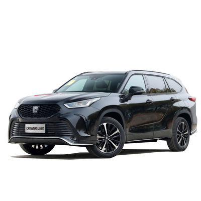 좋은 가격 2023 중국 T-o-y-o-t-a CROWN KLUGER 2.5L HEV 4WD 자동차 LED 낮빛과 자동 에어컨 온라인으로