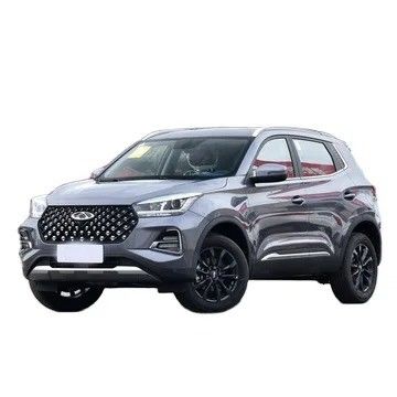 좋은 가격 2023 체리 티고 5X 전기 전면 창 1.5L CVT 저렴한 중국 가솔린 스포츠 유틸리티 차량을위한 패션 SUV 온라인으로