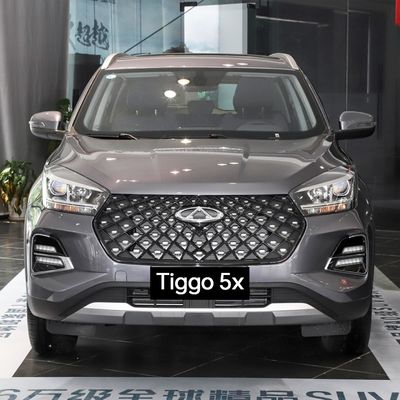 좋은 가격 체리 티고 5x 가솔린 가스 소형 SUV 차량 1.5L 수동 CVT 175km/h 120hp 연료 가솔린 TPMS 타이어 압력 모니터 시스템 자동차 온라인으로