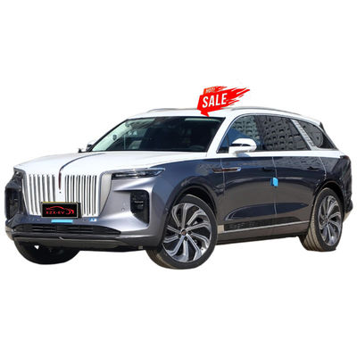 좋은 가격 2024 고속 전기 자동차 홍치 E-HS9 에너지로 만든 대형 SUV 붉은 깃발 E-HS9 중고용 자동차 스포츠 자동차 왼쪽으로 돌 온라인으로