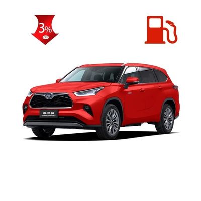 좋은 가격 2023 GAC TO-YOTA 하이랜더 하이브리드 전기차 2.5T 192 HP 자동 에어컨 7석 성인 고급 중형 SUV 온라인으로