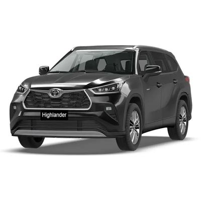 좋은 가격 하이랜더 2024 2.5L 스마트 전기 하이브리드 사륜 구동 라이더 버전 7석 SUV 실린더 4번 횡단보도 무게 1000kg-2000kg 온라인으로